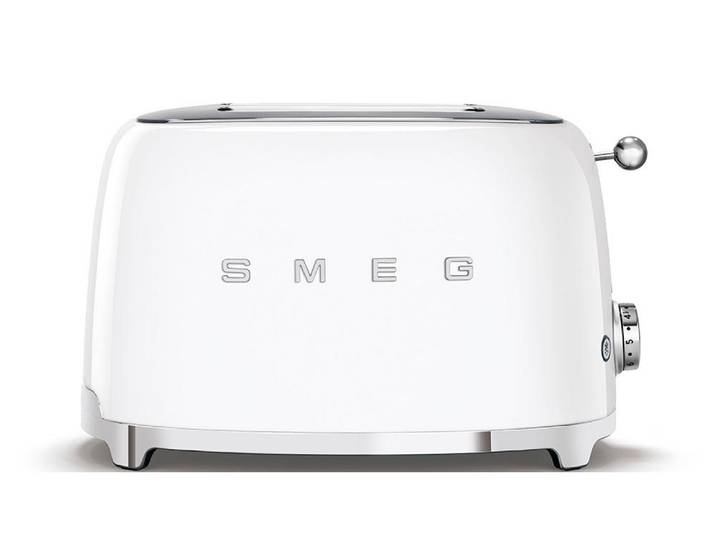 SMEG Toaster 50s Retro Style TSF01 , weiss (weiß), B:31cm H:20cm T:19,5cm, Toaster, Toaster