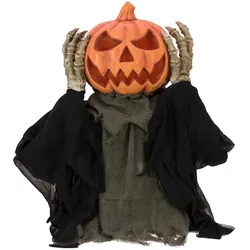 SATISFIRE Halloween Figur POP-UP Kürbis, animiert 70cm