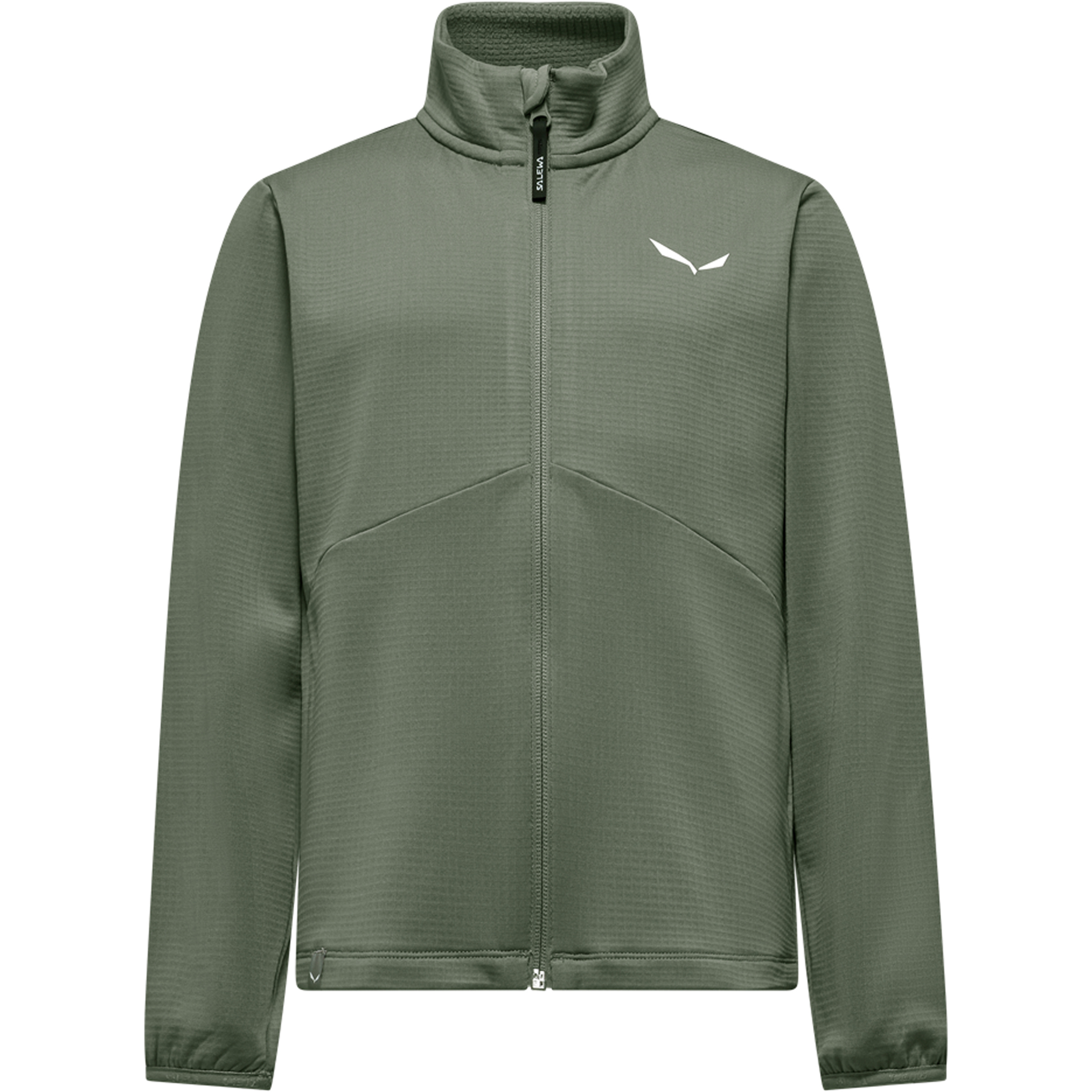 Salewa Cammino PL Kinder Fleecejacke oliv Größe 92 Trekking Elastisch