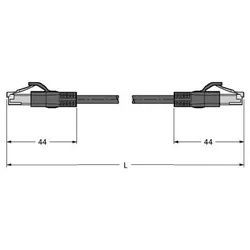 Turck Leitung für Industrial RJ45S-RJ45S-8814-3M
