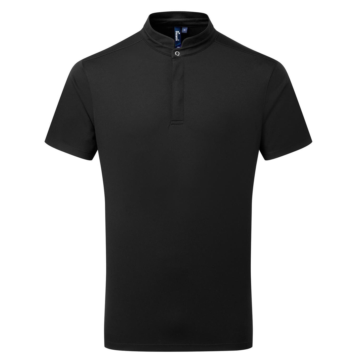Premier Unisex Volwassen Coolchecker Chefshirt (Zwart)