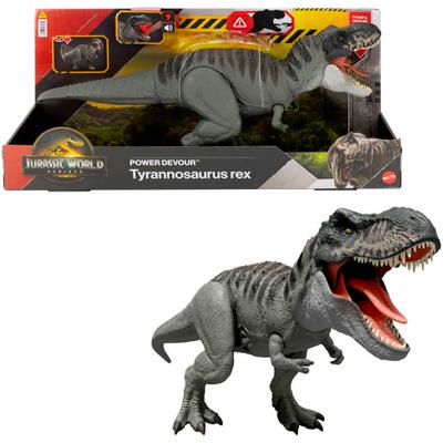 Spielfigur MATTEL "Jurassic World, Rebirth, Feature T.Rex", bunt, Spielfiguren, KinderB:21cm H:9cm, Kunststoff, B:21cm H:9cm