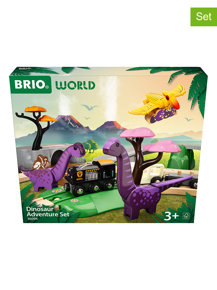 Brio Zugset "Dinosaurier Abenteuer-Set" - ab 3 Jahren - onesize