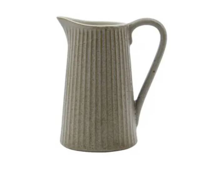House Doctor Pichet à lait Pleat 28 cl Gris-brun