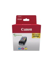 Canon CLI-521 Ink Cartridge Multipack cmy BLISTER Tintenpatrone (2934B015)