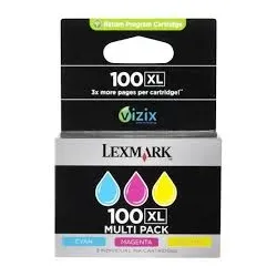 Lexmark 100XL (14N0850) Druckerpatrone – tri-color – Originalprodukt