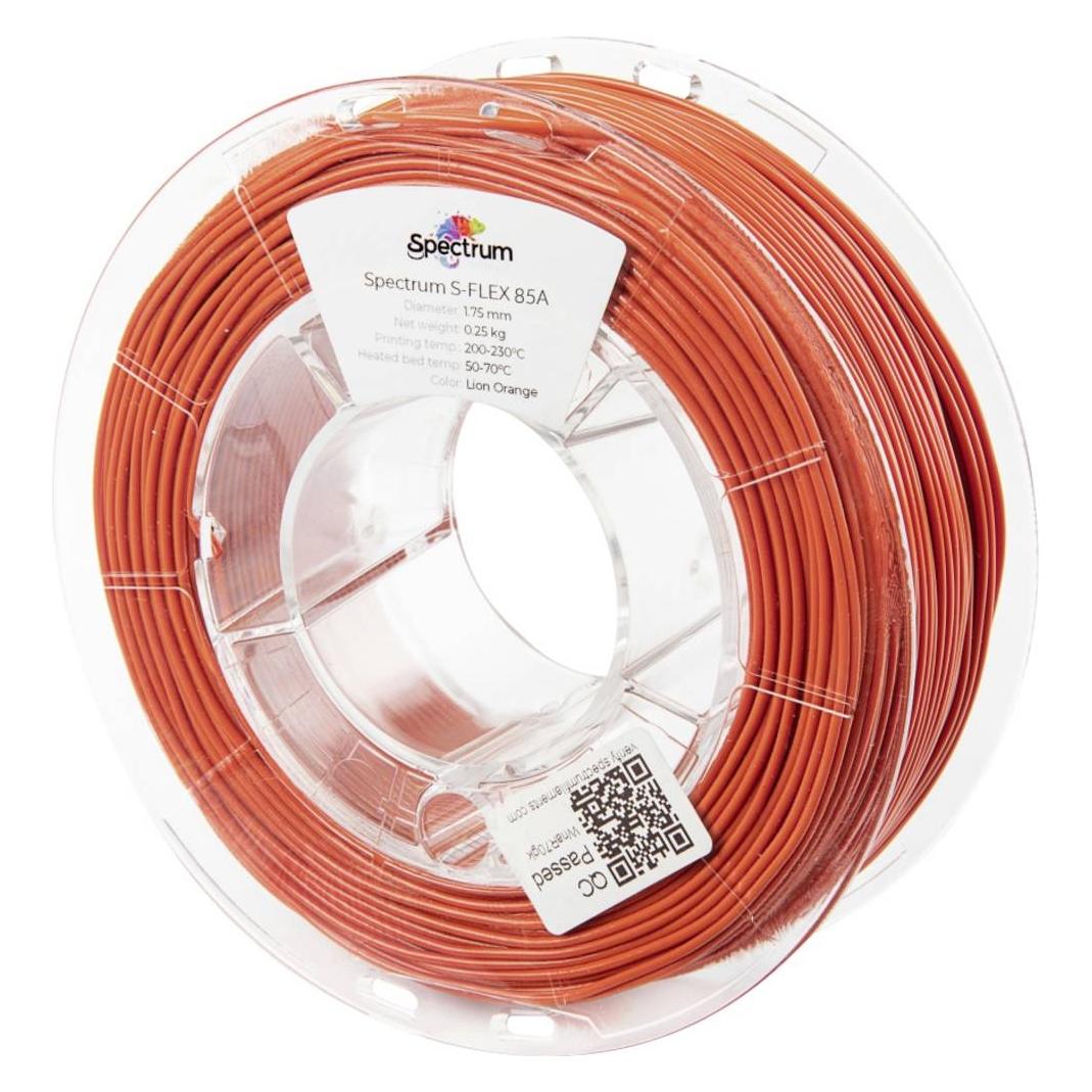 Spectrum Filaments 80569 S-Flex 85A Filament Flexibles Filament flexibel, chemis (250 g, 1.75 mm) (80569)