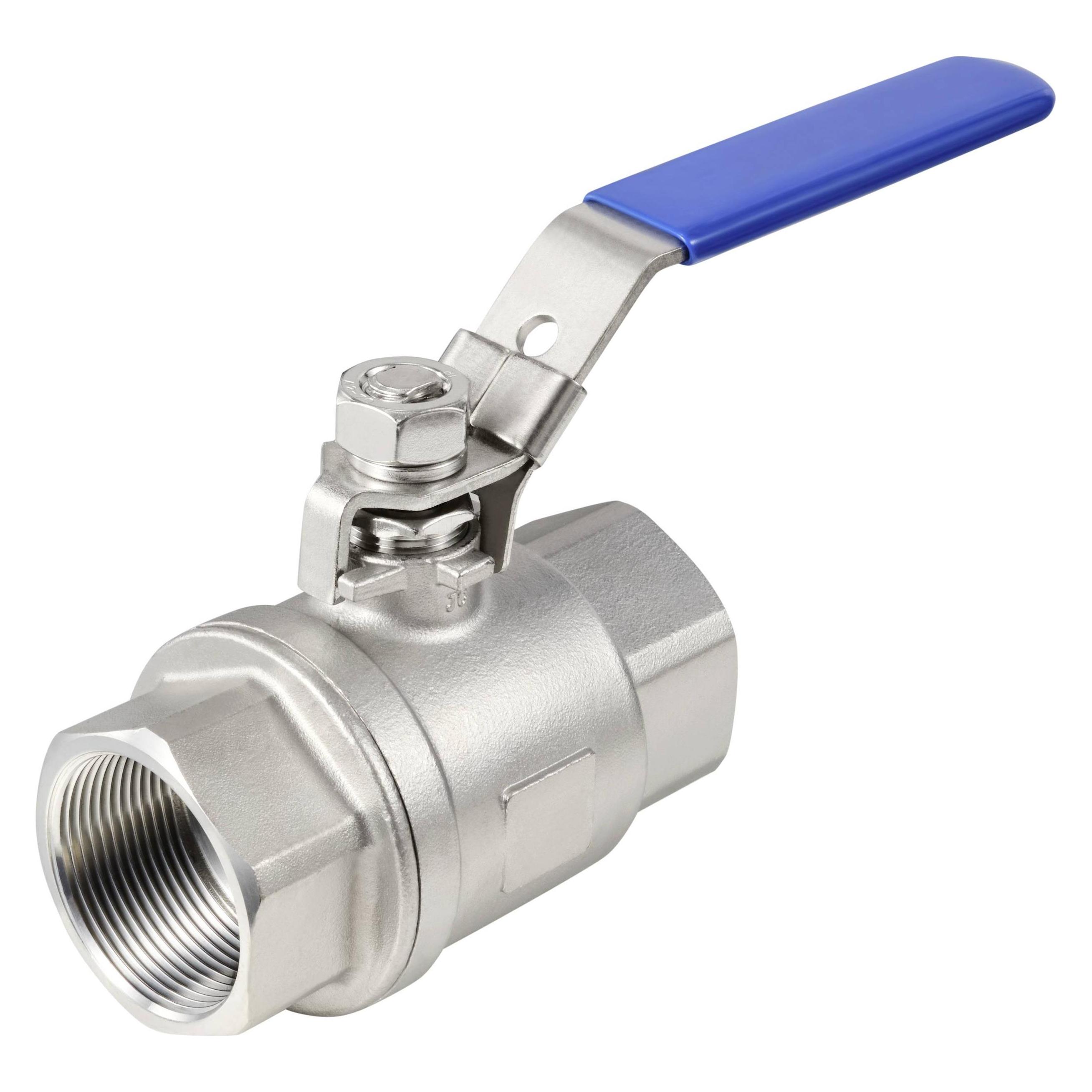 Tru Components TC-2PC-DN40-316 TC-12770364 Standard-Kugelhahn Innengewinde: G1 1 (TC-12770364)