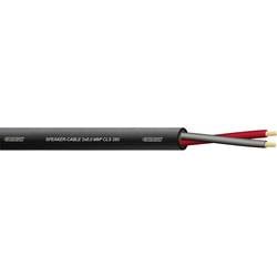 Cordial CLS 260 Black 500 Lautsprecherkabel HELUKABEL Lautsprecherleitung 2 x 6 mm² + 2 x 6 mm² Schwarz Meterware