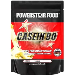 Powerstar Food - Casein 90 Protein - 1000g BeutelVanilla