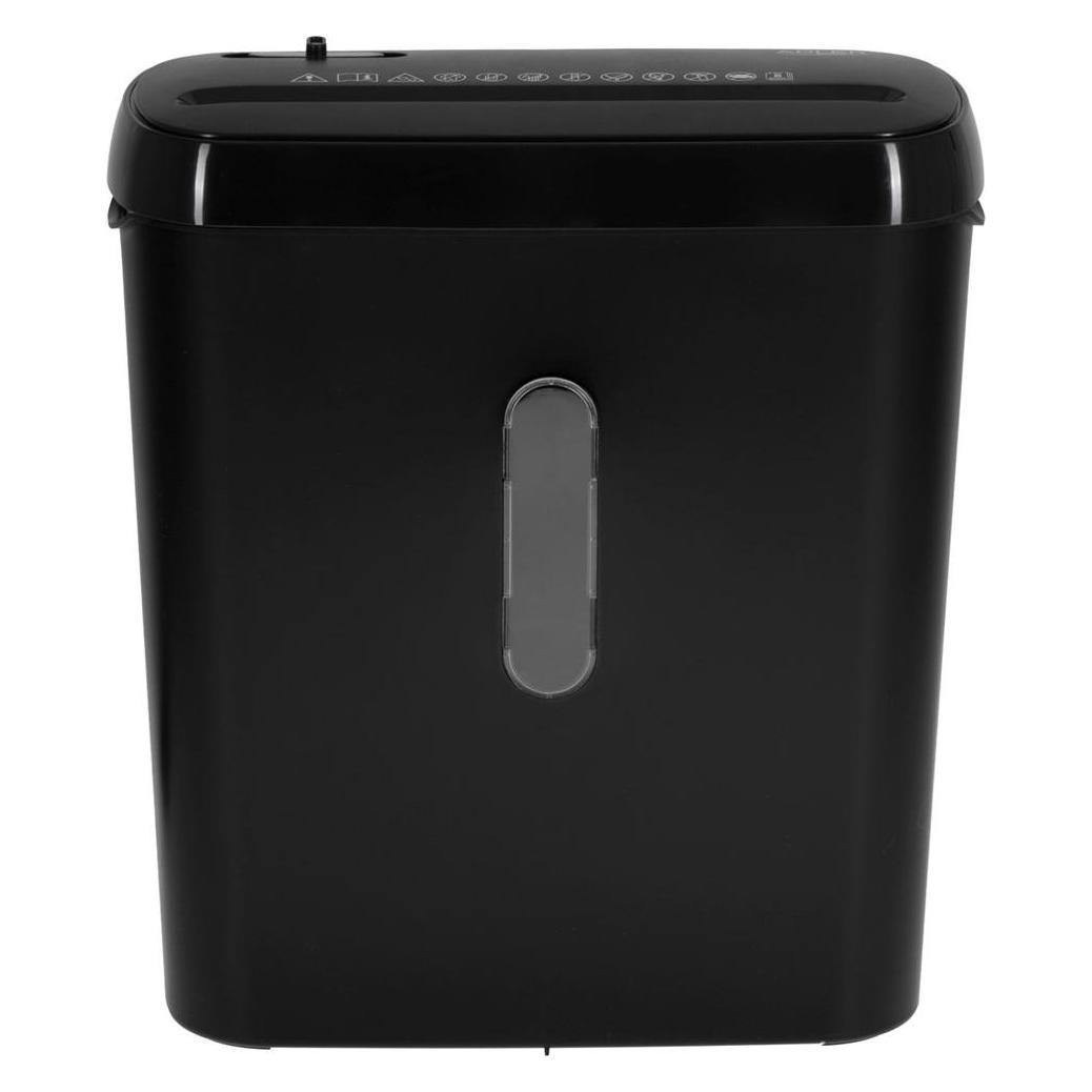 Adler Office supplies Paper Shredder | AD 1039 | Black | 8 L | 70 dB | Strip-cut (Streifenschnitt) (AD 1039)