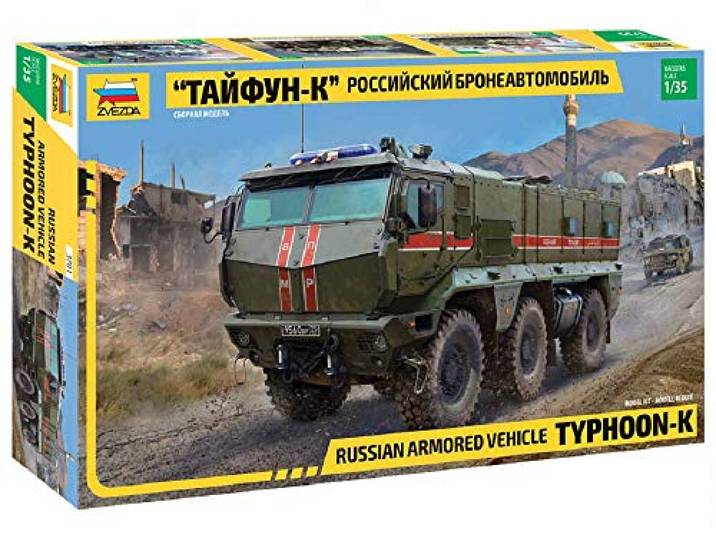 Zvezda - Russisch geveerd voertuig Typhoon-k