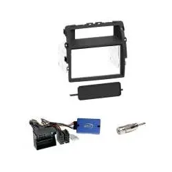 Opel Vivaro J7 F7 E7 2011-08/2014 2-DIN Einbauset Radioblende+Lenkradadapter ...