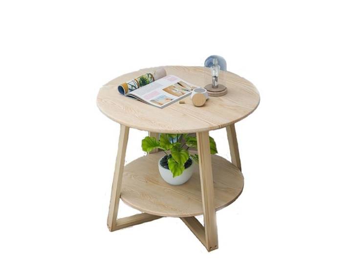 Table blanche ronde 50x50x50cm table à manger ronde table de repas ronde table à manger - Fmalra - ronde design style scandinave t