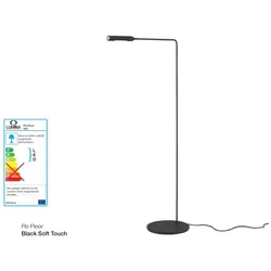 FLO Floor Stehlampe schwarz