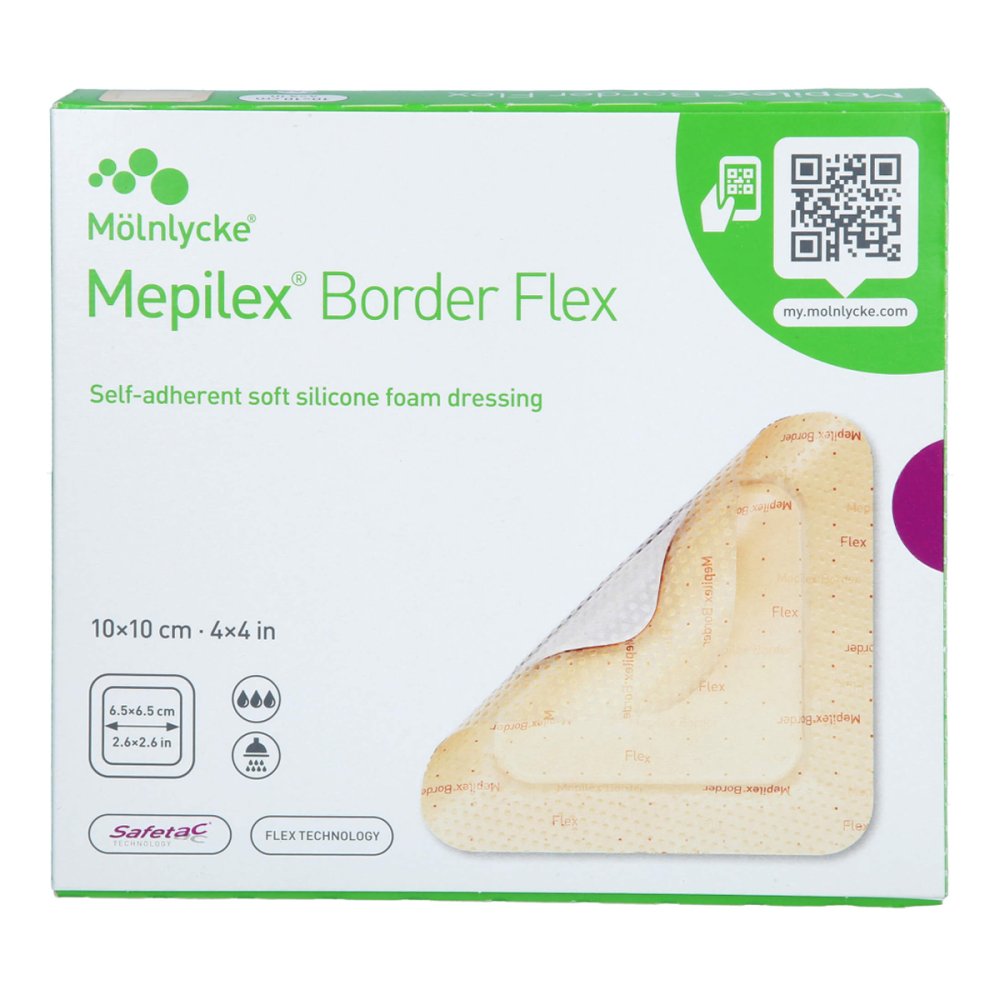B2B Medical GmbH Mepilex Border Flex Schaumverb.haft.10x10 Cm 18290688