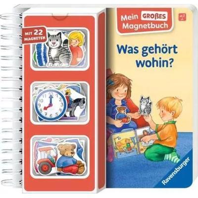 Mein großes Magnetbuch - Was gehört wohin?, Gebundene Ausgabe von Irmgard Eberhard, Ravensburger Verlag GmbH, 978-3-473-42152-7