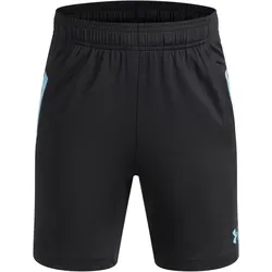 UNDER ARMOUR Tech Vent Jacquard Shorts Jungen 008 - ultimate black/fresco blue/fresco blue L (149-160 cm)