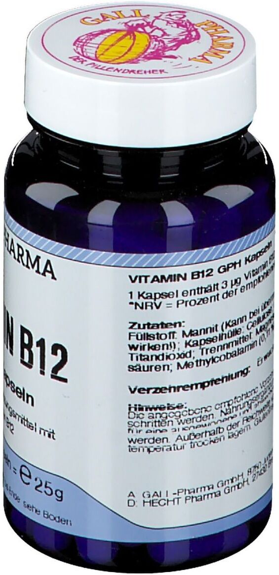 GALL PHARMA Vitamin B12 GPH 3 µg Kapseln 90 St