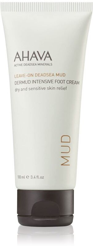 AHAVA Dead Sea Mud crème intense pieds pour peaux sèches et sensibles 100 ml