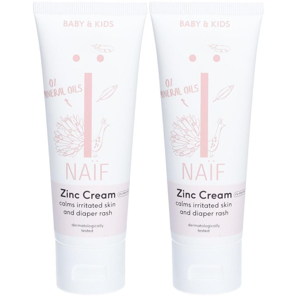 Naif Baby & Kids Diaper Cream x2 2x75 ml Creme