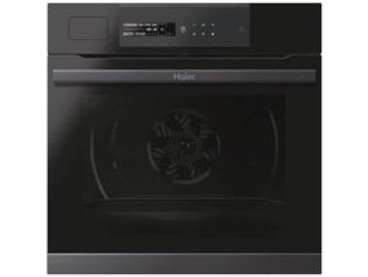 Four électrique encastrable - HAIER - 70 litres - Convection - Pyrolyse - Porte froide