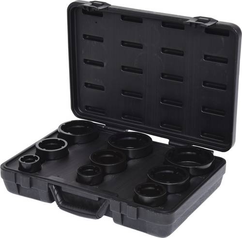 KS Tools Nutmuttern-Schlüssel-Satz, Zapfen innen liegend, 9-tlg 450.5020