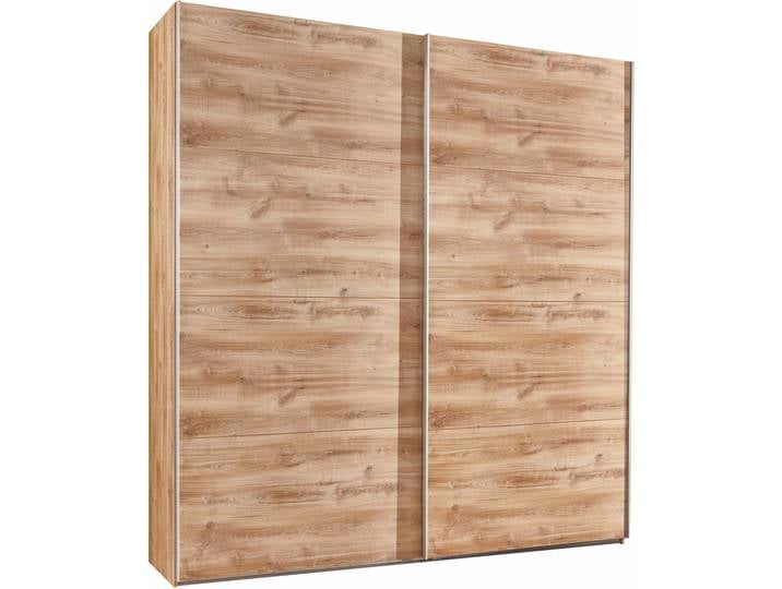 Schwebetürenschrank WIMEX Easy , braun (plankeneichefarben), B:225cm H:210cm T:65cm, Schränke, Schwebetürenschrank