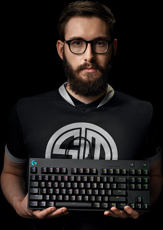 Logitech Teclado Mecánico G Pro Gaming RGB Lightsync US GX Blue Clicky Negro