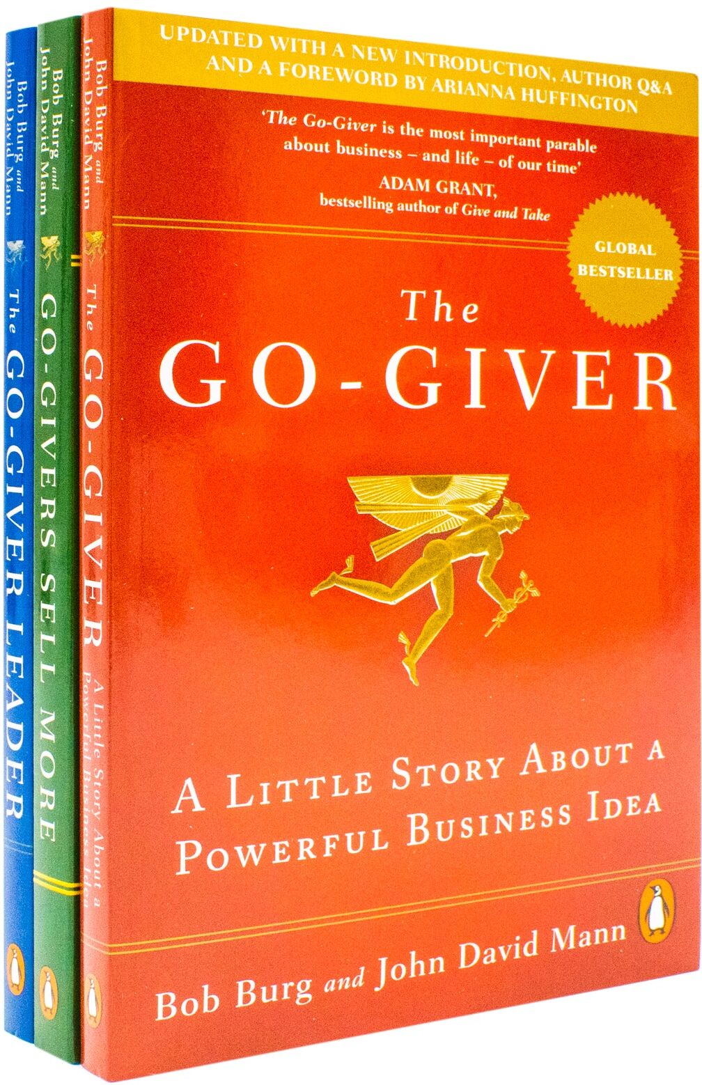 Penguin Bob Burg Collection 3 Books Set (Go-Givers Sell More, The Go-Giver Leader, The Go-Giver)