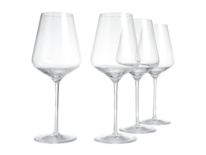Aida Verre à vin rouge Connoisseur Extravagant 64,5 cl Lot de 4 Clear
