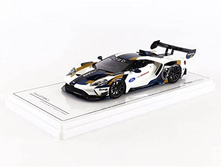 Truescale Miniatures - Miniatuurauto, verzamelaarsmodel, TSM430542, wit/zwart/goud