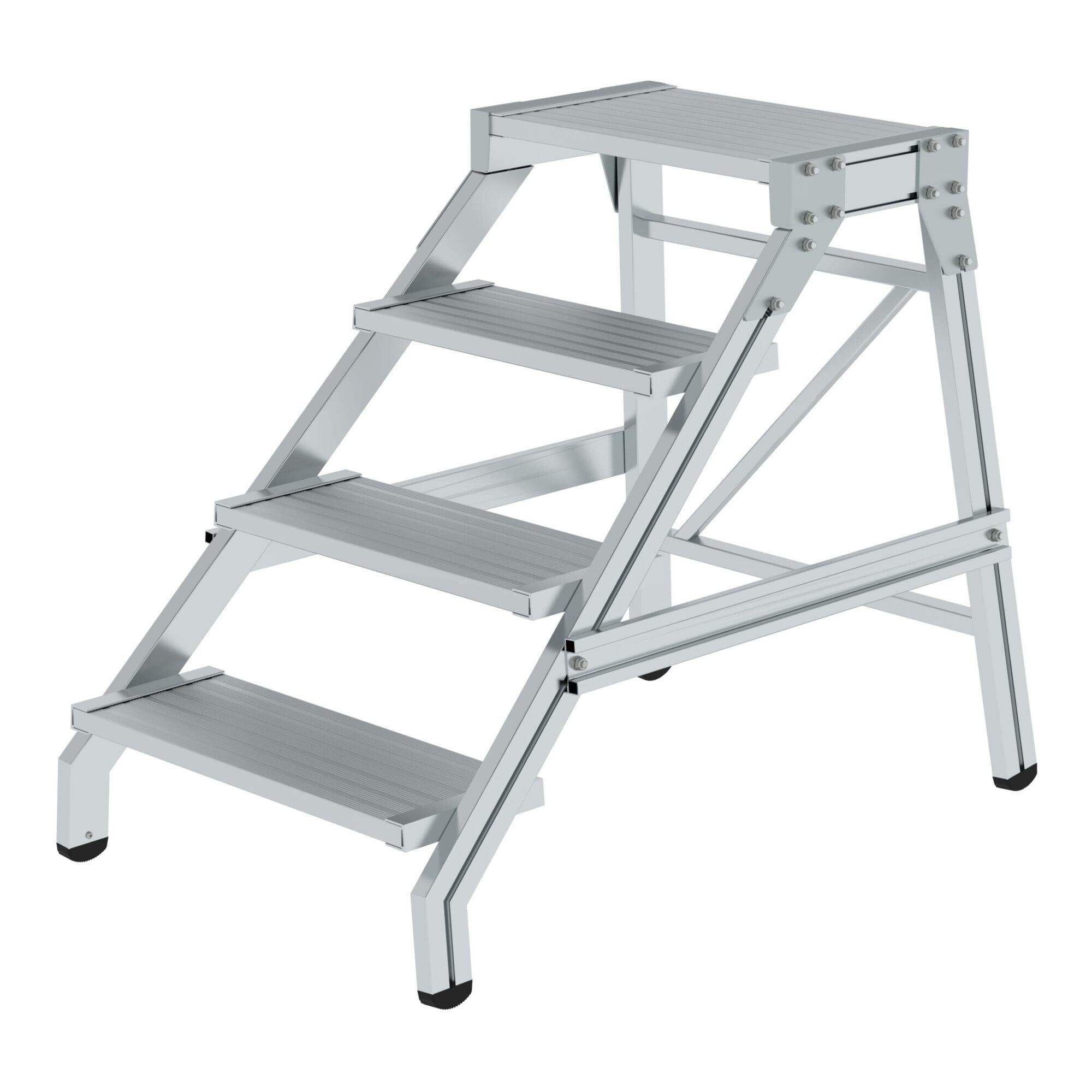 MUNK Aluminium-Montagetritt starr 4 Stufen (050174)