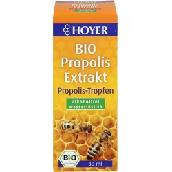 Hoyer Propolis Extrakt Bio Alkoholfrei Wasserlösl. 30 ML