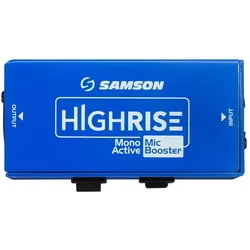Samson MA25 High-Rise Mic-Gain-Booster (DI Box, Verstärker), Effektgerät, Schwarz