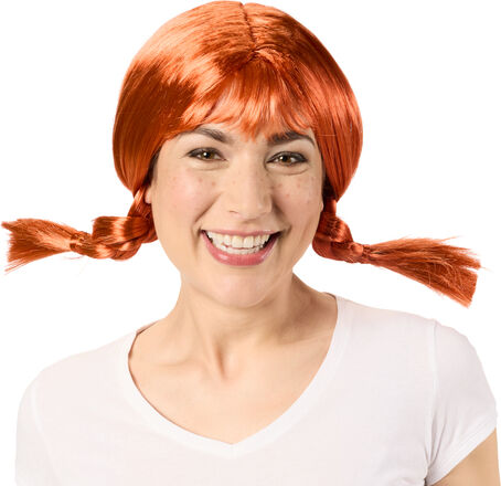Perücke "Lustiges Mädchen", orange