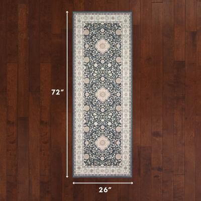 Laura Ashley Imagine Printed Chenille Washable Rugs