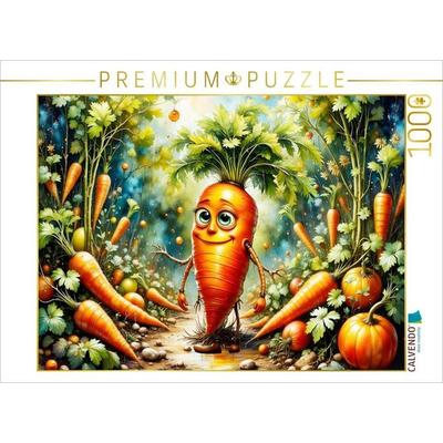 CALVENDO Puzzle Karotti, das Supermodel | 1000 Teile Lege-Größe 64x48cm Foto-Puzzle für glückliche Stunden