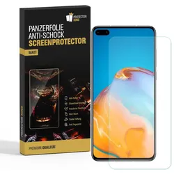 4x Panzerfolie für Huawei P40 ANTI-SCHOCK Displayschutzfolie Displayfolie MATT