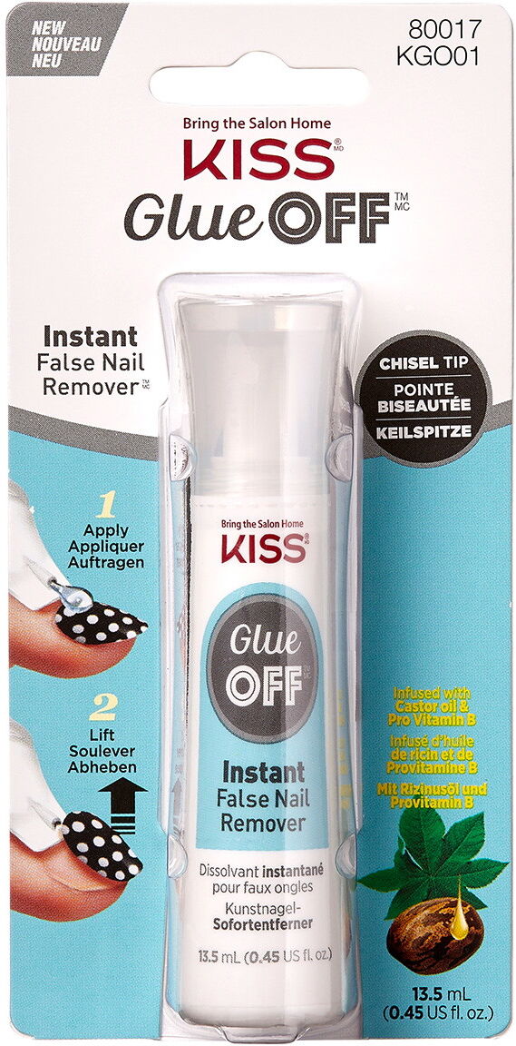13.5ml KISS Glue Off False Nail Remover