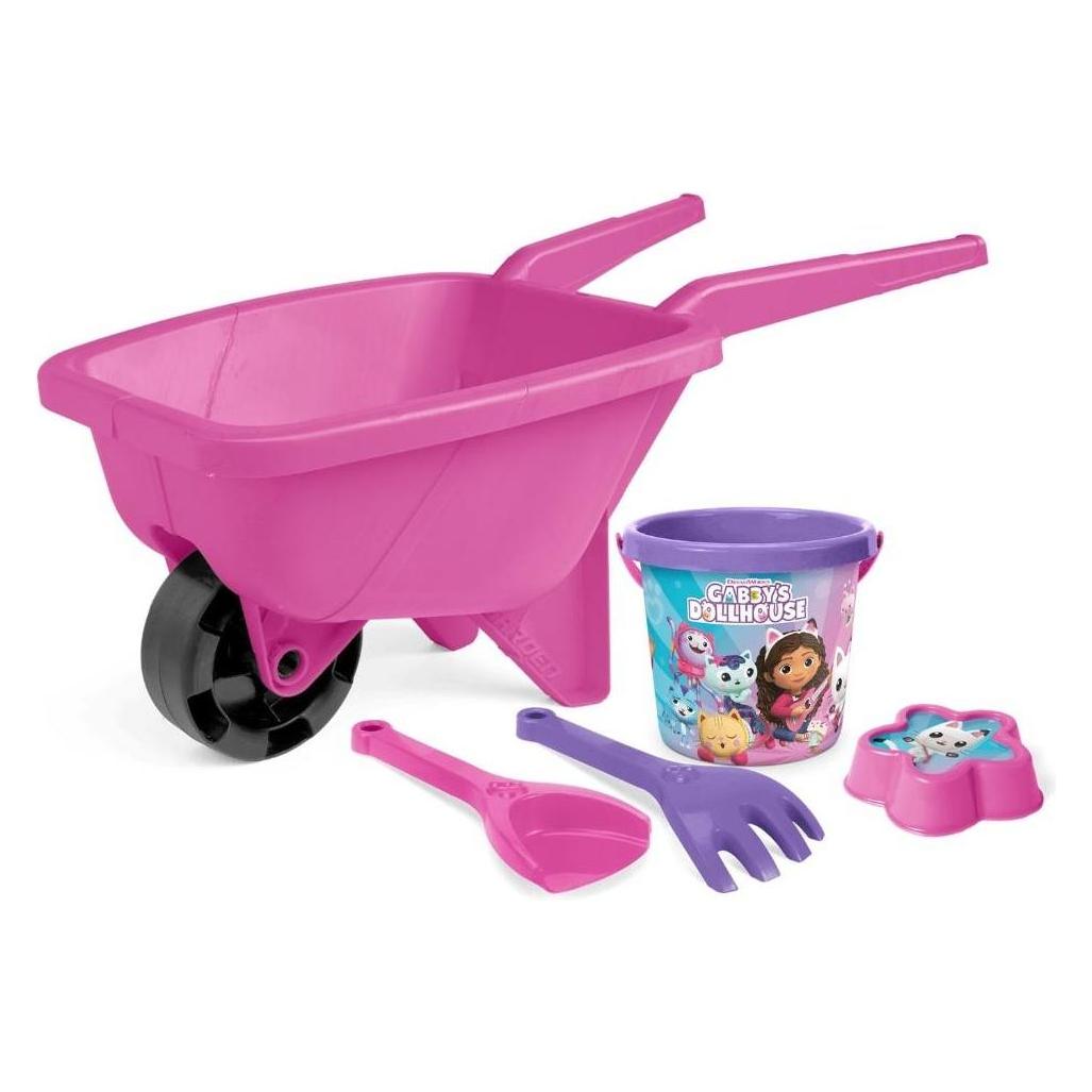 Wader Gabbys Puppenhaus-Schubkarre mit Sandset (57949374)