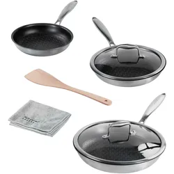 Silverstar Edelstahl Pfannen Set
