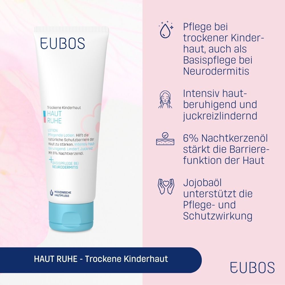 Eubos Kinder Haut Ruhe Lotion 125 ml