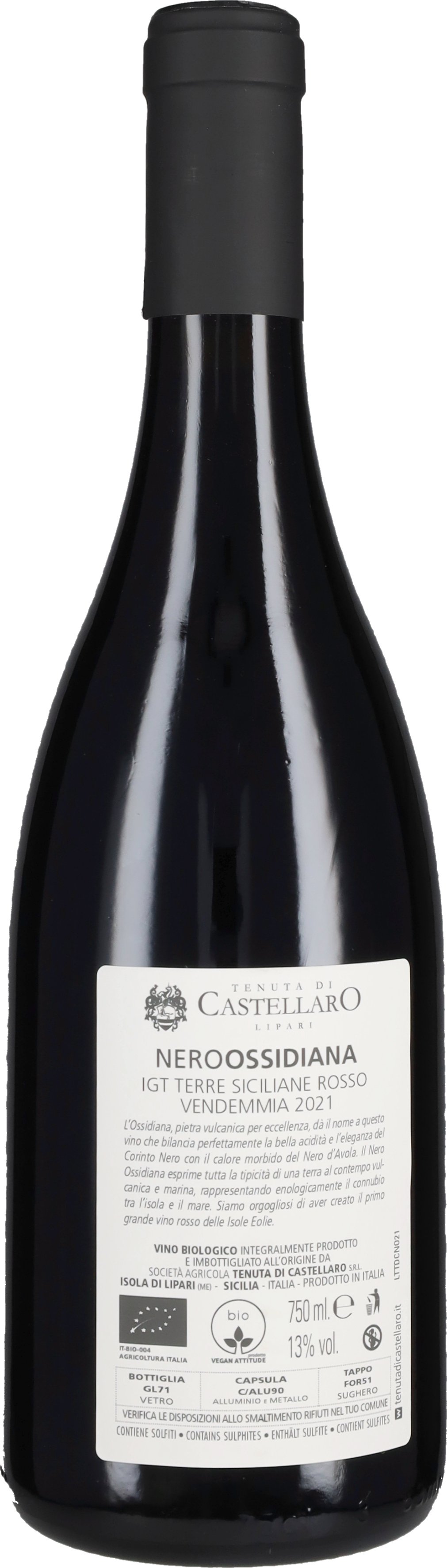 Nero Ossidiana Tenuta di Castellaro 2021