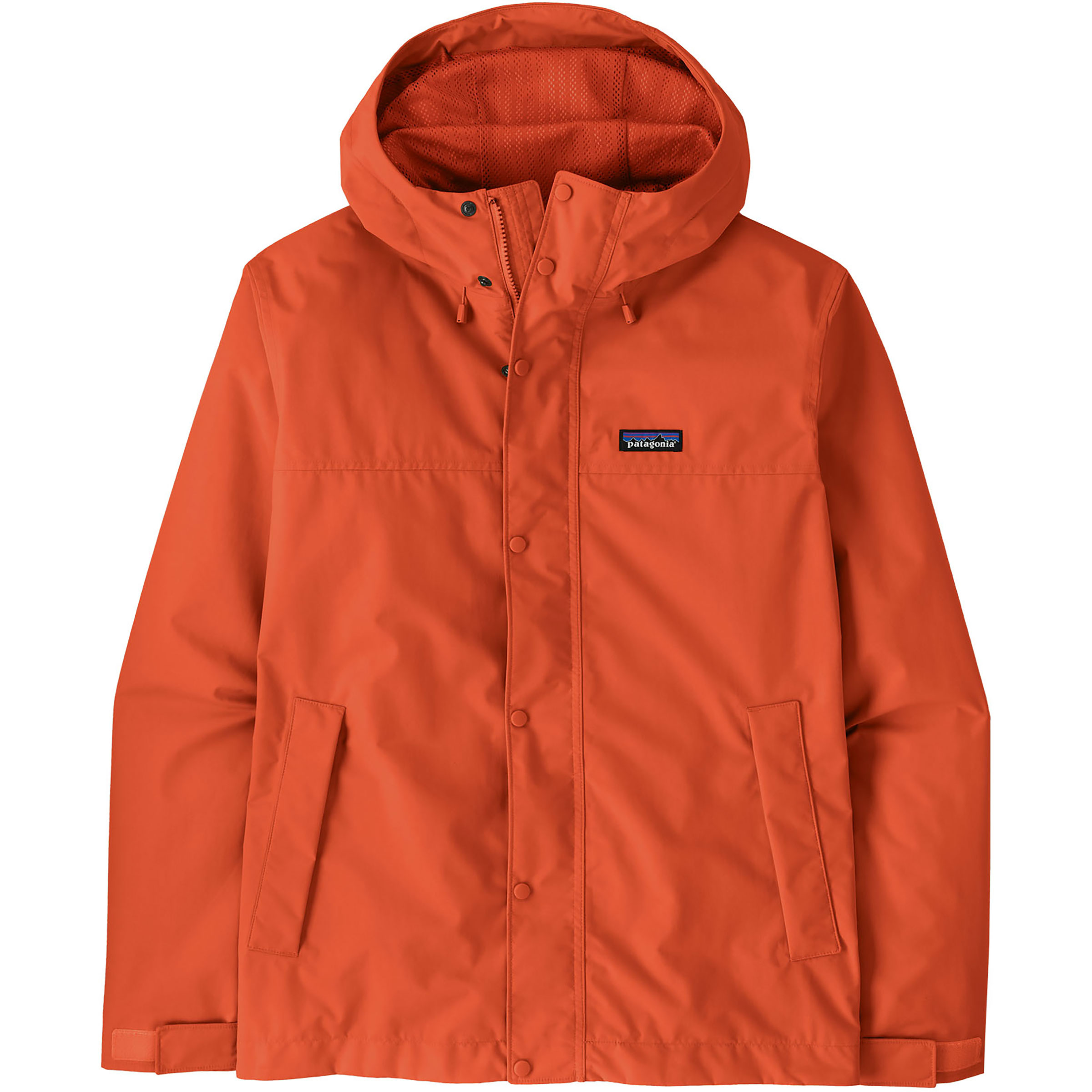 Patagonia Outdoor Everyday Rain Herren Regenjacke orange Größe XL Trekking Winddicht Wasserabweisend