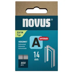 novus Tackerklammern Feindraht superhart 53/14