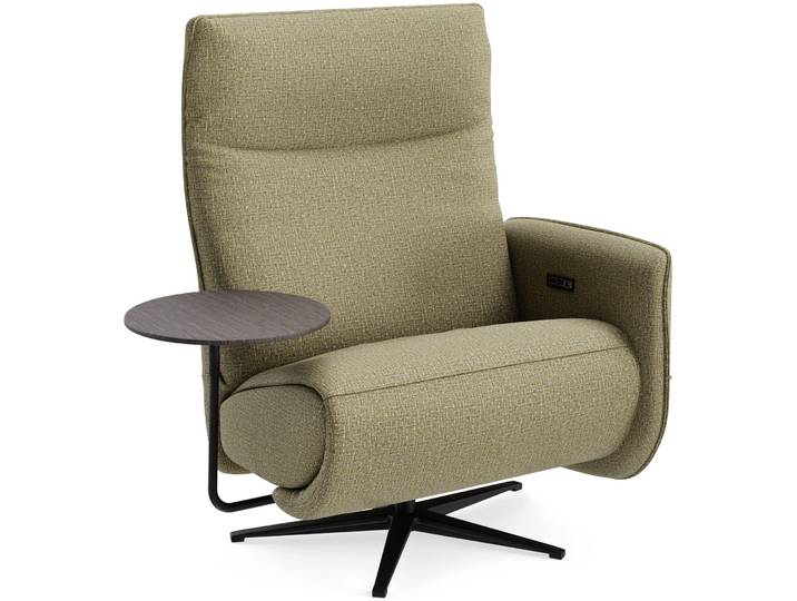 Bequemer Relaxsessel Lidja Stoff senf B 122 cm T 170 cm H 112 cm - Möbel Konfigurator: Traummöbel individuell zusammenstellen - Relaxsessel
