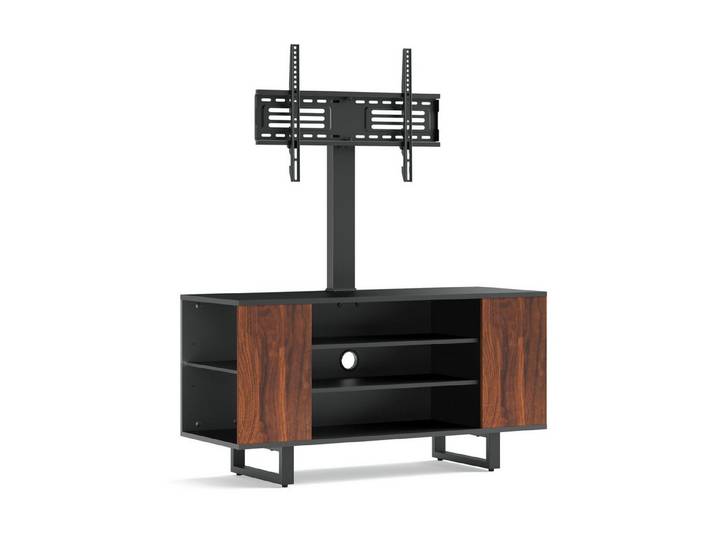 FITUEYES TV-Ständer mit Stauraumschrank, ±25° schwenkbar, 32-70 Zoll, (bis 70,00 Zoll, höhenverstellbar)