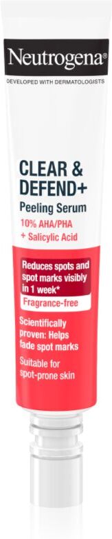 Neutrogena Clear & Defend+ facial serum to treat acne 30 ml