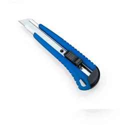 Dahle Basic Cuttermesser 18 mm Metal Blau